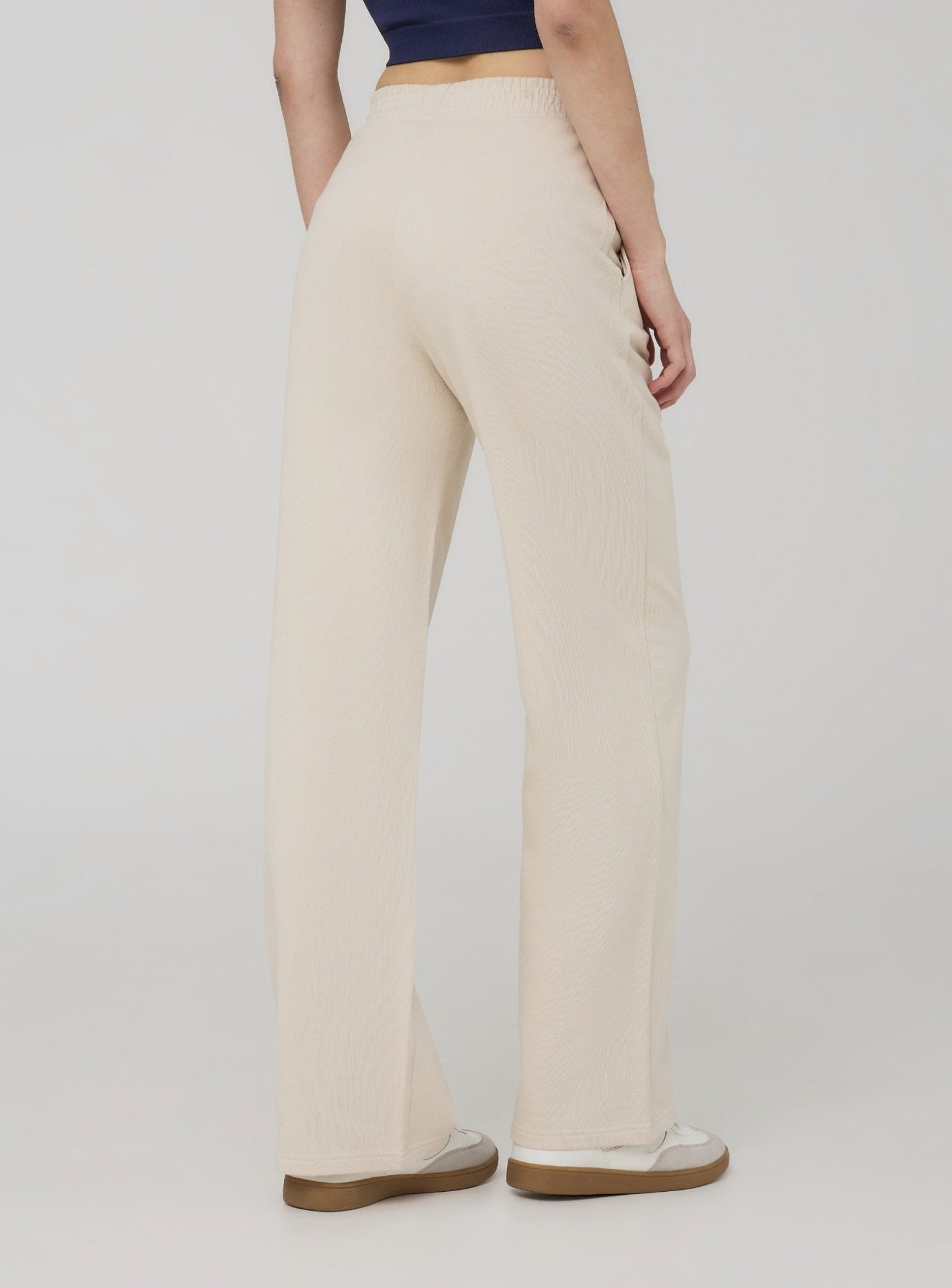 Women's Embroidered Wide Leg Trousers - Brand You Need